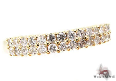 YG Two Row Eternity Band 12317 - Image 1