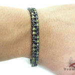 Black Diamond and Canary Bracelet 12338 - Image 10