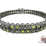 Black Diamond and Canary Bracelet 12338 - Image 1