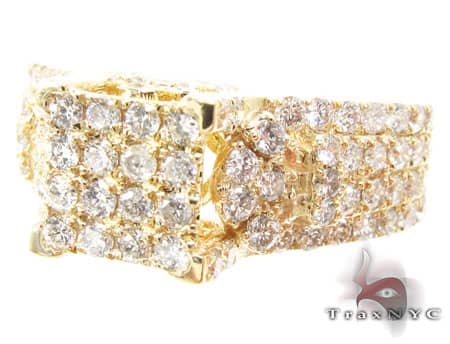 Ladies Yellow Grill Ring 12490 - Image 1