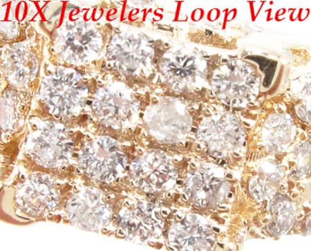 Ladies Yellow Grill Ring 12490 - Image 4