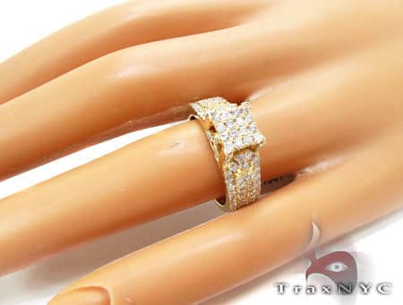 Ladies Yellow Grill Ring 12490 - Image 9