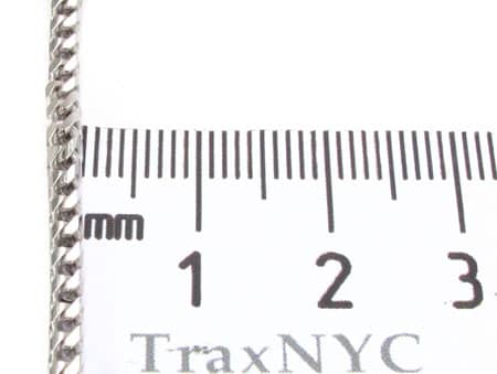 Silver Thin Franco Chain 30 Inches 1.5mm   12727 - Image 8