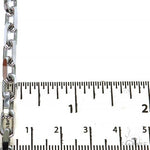 14k White Gold Solid Anchor link chain 4.8mm 22 inches   68381 - Image 6