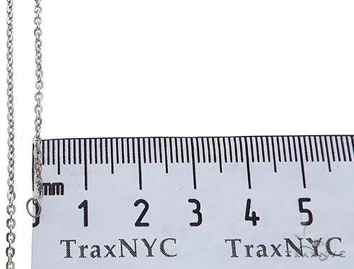 14K WG Mirror Rolo Chain 24 Inches 1mm   65591 - Image 5