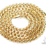 14K Gold Hollow Round Box 2.5mm 22 Inches    68112 - Image 4