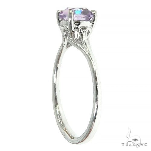 14K Amethyst Solitaire Engagement Ring 66437 - Image 2