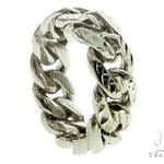 14K Diamond Cut Cuban Link Ring 66164 - Image 2