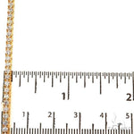 14K Gold 2 Tone Tennis Chain 67654 - Image 6