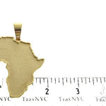 14K Gold African Pendant 66321 - Image 5