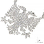 14K Gold Albanian Eagle Diamond Set 66798 - Image 4