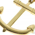 14K Gold Anchor Pendant 66256 - Image 3