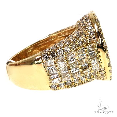14K Gold Baguette Diamond Ring 67923 - Image 3