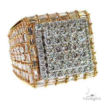 14K Gold Baguette Diamond Ring 67925 - Image 1