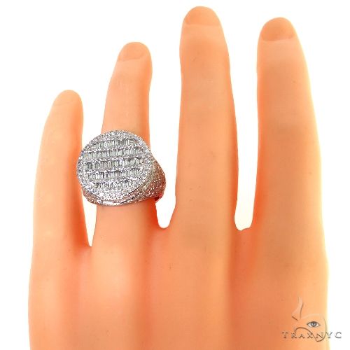 14K Gold Baguette Diamond Ring 67927 - Image 6