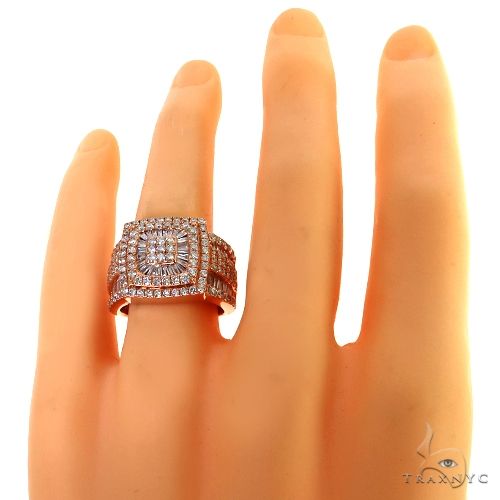 14K Gold Baguette Diamond Ring 67928 - Image 6