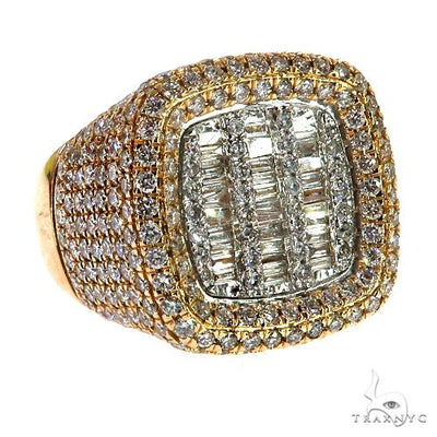 14K Gold Baguette Diamond Ring 67929 - Image 1