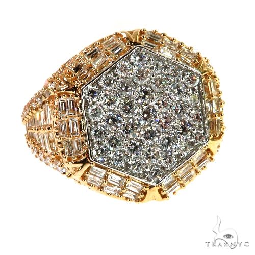 14K Gold Baguette Diamond Ring 67930 - Image 1