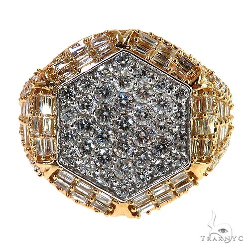 14K Gold Baguette Diamond Ring 67930 - Image 2