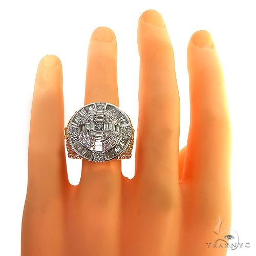 14K Gold Baguette Diamond Ring 67933 - Image 6
