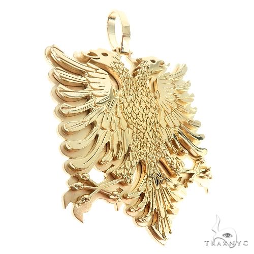 14K Gold Big Albanian Eagle 66783 - Image 2