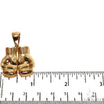 14K Gold Boxing Gloves Pendant 67593 - Image 5