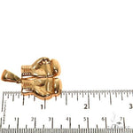 14K Gold Boxing Gloves Pendant 67593 - Image 6
