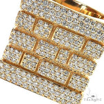 14K Gold Brick City Diamond Ring 68776 - Image 3