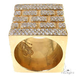 14K Gold Brick City Diamond Ring 68776 - Image 4