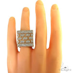 14K Gold Brick City Diamond Ring 68776 - Image 6