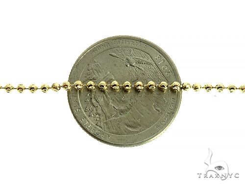 14K Gold Bullet Pendant Set 66353 - Image 7