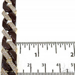 14K Gold Ceramic Diamond Miami Cuban n 68176 - Image 6