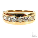 14K Gold Channel Diamond Ring 67801 - Image 1