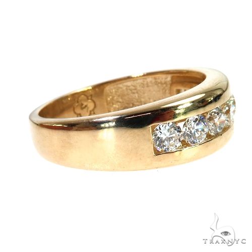 14K Gold Channel Diamond Ring 67801 - Image 3