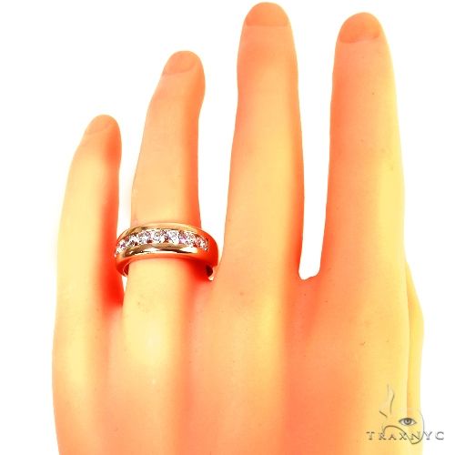 14K Gold Channel Diamond Ring 67801 - Image 4