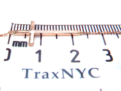 14K Gold Cross Crucifix Bracelet 34900 - Image 5