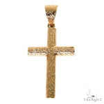 14K Gold Cross Pendant 67594 - Image 1