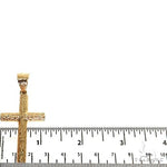 14K Gold Cross Pendant 67594 - Image 5