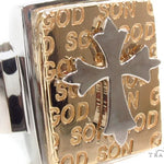 14K Gold Cross Crucifix Ring 35207 - Image 3