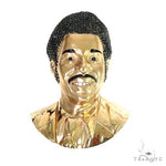 14K Gold Custom Made 3D Face Pendant 66586 - Image 1