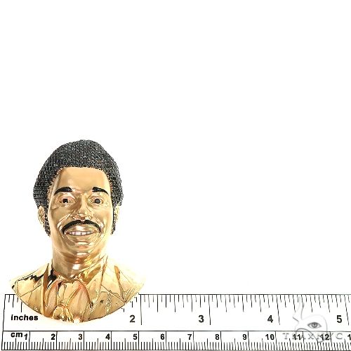 14K Gold Custom Made 3D Face Pendant 66586 - Image 5