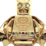 14K Gold Custom Made Batman Pendant 66344 - Image 4