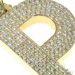 14K Gold Custom Made 'P' Pendant 66656 - Image 4