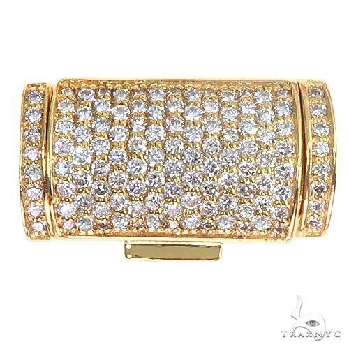 14K Gold Custom Miami Cuban Diamond Lock 66882 - Image 1