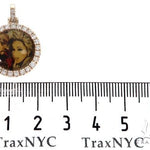 14K Gold Custom Photo Pendant 0.75 Inch 64758 - Image 6