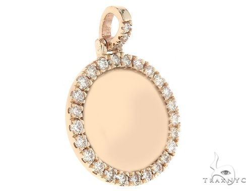 14K Gold Photo Pendant 64797 - Image 2