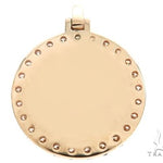 14K Gold Photo Pendant 64797 - Image 3