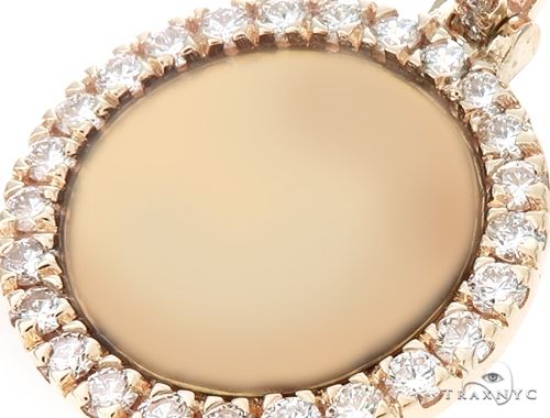 14K Gold Photo Pendant 64797 - Image 4