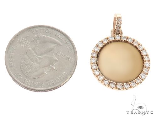 14K Gold Photo Pendant 64797 - Image 5