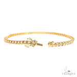 14K Gold Diamond Bracelet 67273 - Image 2